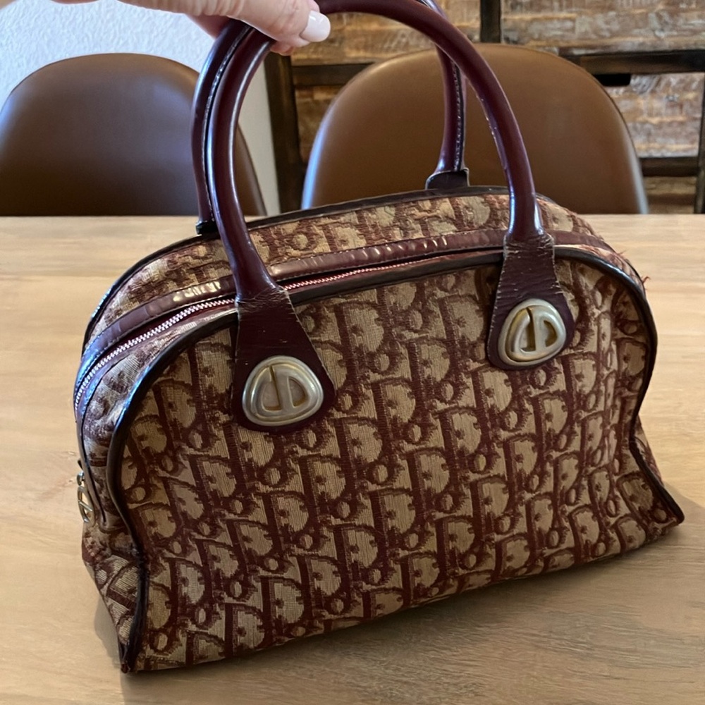 Dior Brown Monogram Handbag
